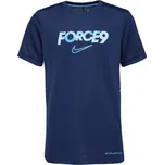 Dětské fotbalové tričko Nike ACADEMY25 XS Tmavě modrá, Světle modrá