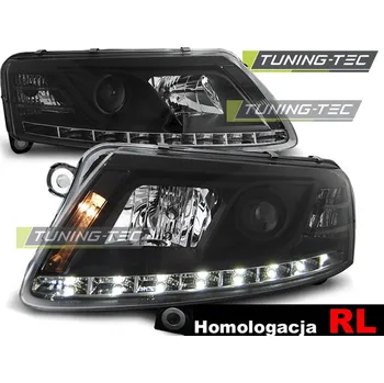 Osvětlení automobilu Tuning-Tec Přední čirá LED světla Audi A6 (2004 - 2008) s denním svícením RL - xenon D2S 13652