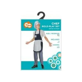 Karnevalový kostým Strój dla dorosłych Kucharz rozm. 52