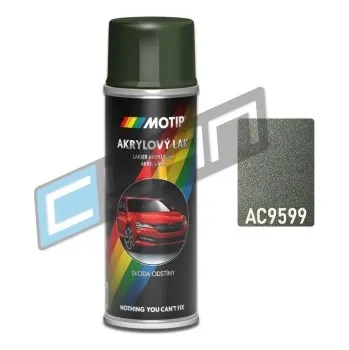 Barva ve spreji ŠKODA sprej AC9599 zeleň olivová metalíza 200 ml
