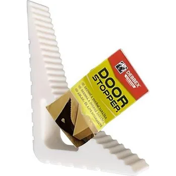 Stavební výplň Zarážka do dveří a oken DEBBEX Door Stopper bílá 1ks
