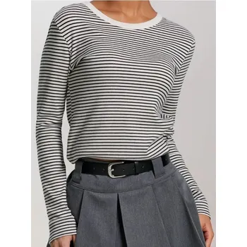 Dámské tričko Sinsay - Tričko s&nbsp;dlouhými rukávy - vícebarevná - 324FK-MLC - 324FK-MLC-S