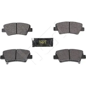 Brzdová destička Sada brzdových destiček, kotoučová brzda HART 261 835