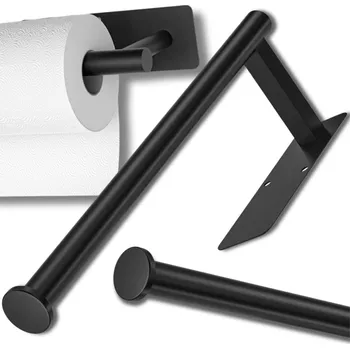 Držák na ručník Držák papírových ručníků černý loft