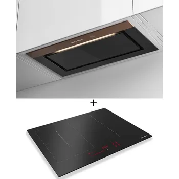 Digestoř SET FABER BI-AIR KL A70 + FABER FCH 64 BK KL