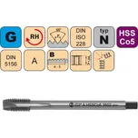 Závitník strojní G1/4" A HSSCo5 DIN 5156 B