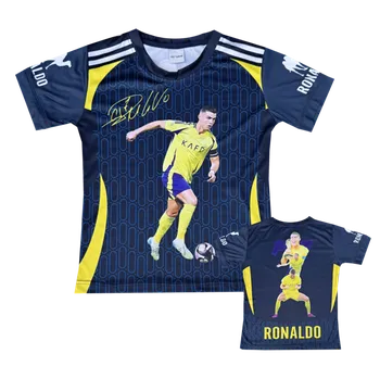 Fotbal Numberoplus Dětský fotbalový dres tričko Al Nassr - Cristiano Ronaldo CR7 Velikost: 8-let.(vel.122)