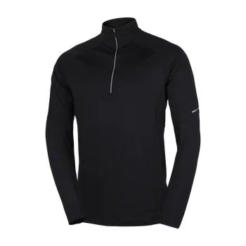 Pánská mikina Northfinder Pánský technický lyžařský svetr GUSTAV, černá, S