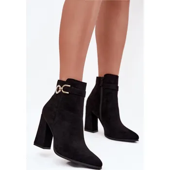 Dámská zimní obuv Boty na podpatku model 216951 Step in style 41