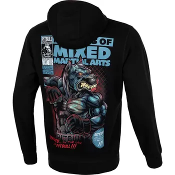 Pánská mikina PitBull West Coast KPZ mikina Master Of MMA - černá - PWC_PMKZMOMMA_BLK Velikosti: M
