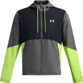 Pánská casual bunda Under Armour Legacy Windbreaker Grey M