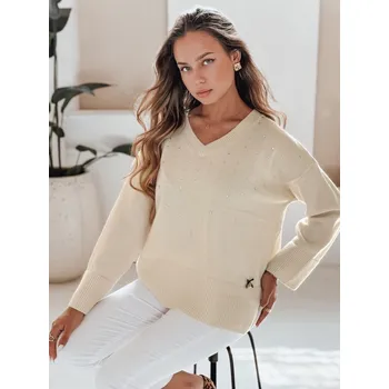 Dámský svetr Dámský svetr DSTREET ECRU M/L