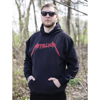 Pánská mikina mikina s kapucí pánské Metallica - SKULL SCREAMING 72 SEASONS - PLASTIC HEAD - PHDMTLHDBSKULLRED METHD83MB - L