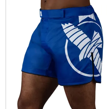 Fight Šortky Hayabusa Icon Mid-Length - modré - HB_MIDLICON_BLUE Velikosti: S