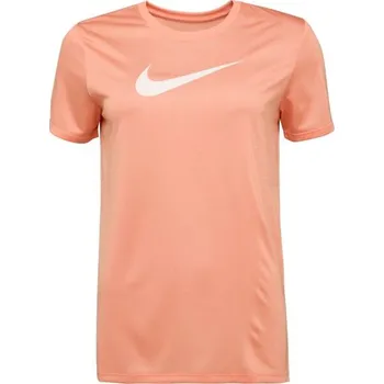 Dámské tričko Nike DRI-FIT XL Lososová, Bílá