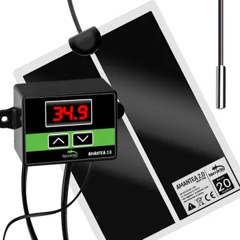 Topení do terária Terrario Amantea 2.0 topná podložka s termostatem 20 W 42 x 28 cm