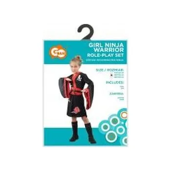 Strój dla dzieci Wojowniczka Ninja rozm.120/130cm