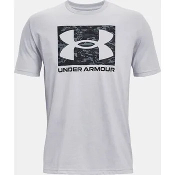Pánské tričko Pánské triko Under Armour UA ABC CAMO BOXED LOGO SS - šedé - 1361673-011 Velikosti: M