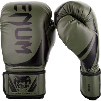 Boxerské rukavice Boxerské rukavice VENUM CHALLENGER 2.0 - zeleno/černé - VENUM-0661-200 Velikosti: 12 oz