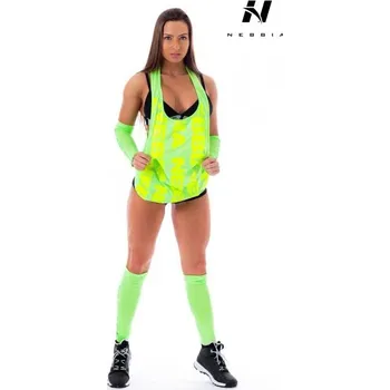 Dámská móda Nebbia Dámské tílko NEON 226 - zelené - NB_226z_neon Velikosti: S