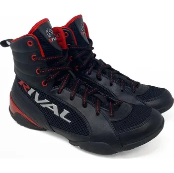 Boxerské rukavice RIVAL Boxerské boty RSX-Guerrero Deluxe - černo/červené - RSX_GDLX_BLK Velikosti: 41