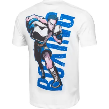 Pánské tričko PitBull West Coast Triko Boxing Champions - bílé - PWC_BOXCHAMPS_WHT Velikosti: XL