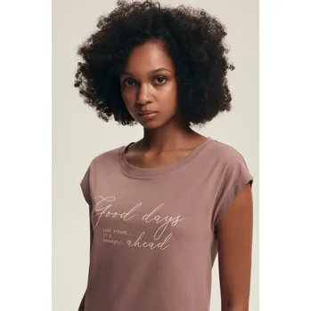 Dámské pyžamo NOČNÍ KOŠILE DELANIE 43700 AW25 růžová M