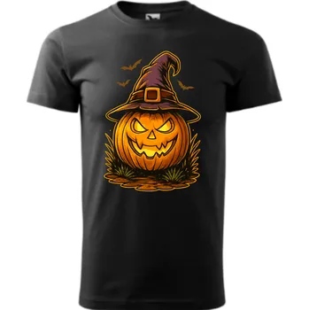 Chlapecké tričko Tričko dětské Halloween dýně s kloboukem