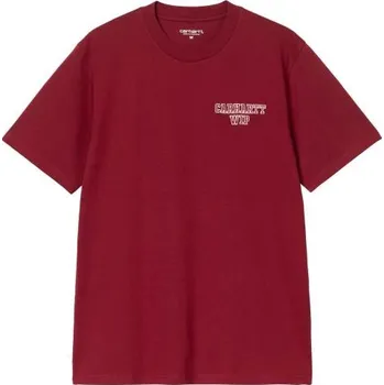 Pánská móda TRIKO CARHARTT WIP Alumni S/S - vínová - L + při osobním odběru 1 131 Kč