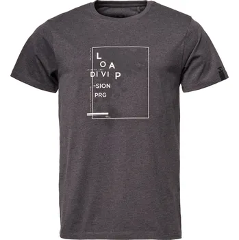 Pánské tričko Triko Loap Bohor Barva: šedá, Velikost: S, Pohlaví: Pánské