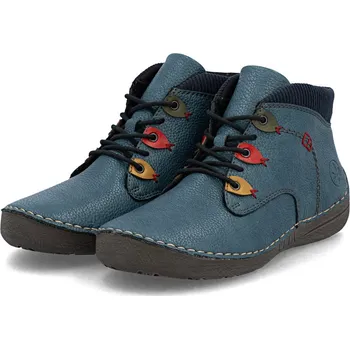 Dámská zimní obuv Dámská kotníková obuv Rieker 52544-14 modrá Barva: blau, Velikost: 36