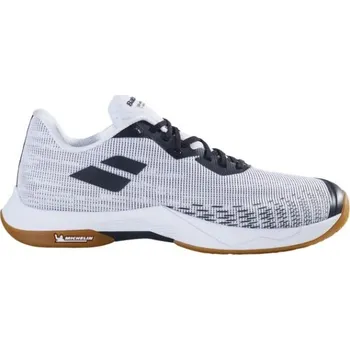 Pánská sálová obuv Pánská badmintonová obuv Babolat SHADOW SPIRIT M 8 Bílá, Černá