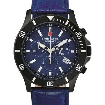 Hodinky Swiss Alpine Military 7022.9575 chronograph 42mm 10ATM