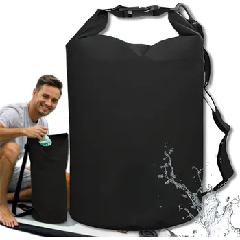 Vodácký pytel Camerazar Vodotěsný 30l velký plážový suchý vak na záda pro outdoorové aktivity