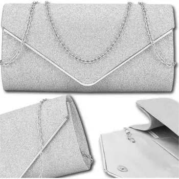 Kabelka EdiBazzar kabelka psaníčko, syntetický materiál, modrá barva