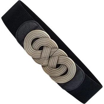 Opasek Retro dámské šaty pásek elastický široký