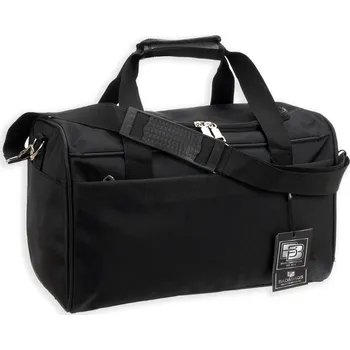 Cestovní taška Camerazar Služební černá cestovní taška na příruční zavazadlo do letadla BAD&BAGS