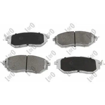 Brzdová destička Sada brzdových destiček, kotoučová brzda ABAKUS 231-01-247