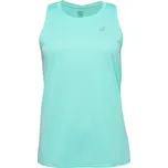 Dámské běžecké tílko ASICS CORE TANK S Tyrkysová, Stříbrná