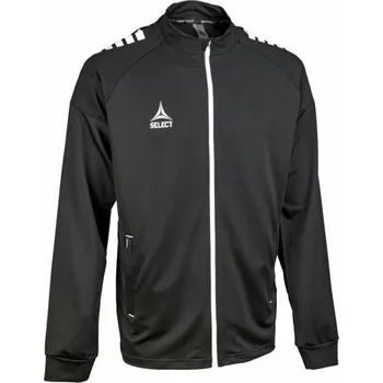 Pánská mikina SELECT Španělsko v25 pruhovaná fotbalová tréninková mikina černá 12 let