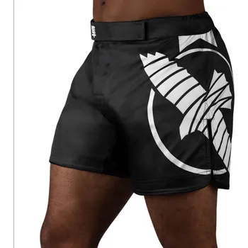 Fight Šortky Hayabusa Icon Mid-Length - černé - HB_ICONMINDL_BLK Velikosti: L