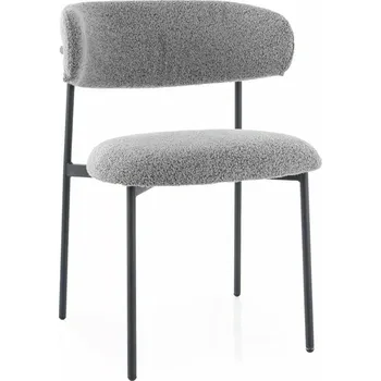 Jídelní židle Elton šedá/černá