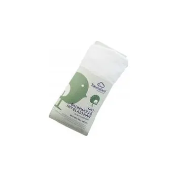 Dětsný nábytek TRÄUMELAND prostěradlo Bio-Bavlna s elastanem 120x200 + 140x200 Weiß