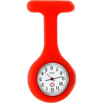 Hodinky Silikonové lékařské hodinky pro zdravotníky, hypoalergenní, s nerezovým obalem a minerálním sklem, různé barvy