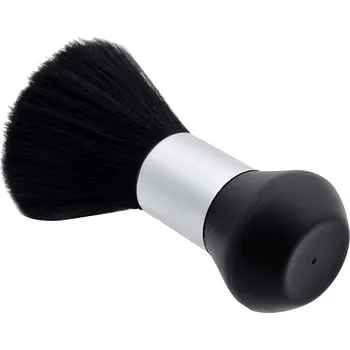 Kosmetický štětec Měkký holičský kartáč na krk s pevnou plastovou rukojetí, 15x5 cm, délka štětin 6 cm