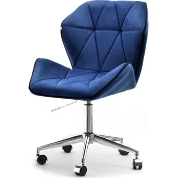 Křeslo Mebel Partner Velma M (námořnická + černá)