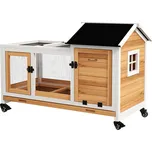 PawHut Králíkárna pro zakrslé králíky…