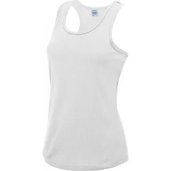 Just Cool Dámský sportovní nátělník Neoteric s vykrojenými zády Barva: Bílá, Velikost: L JC015