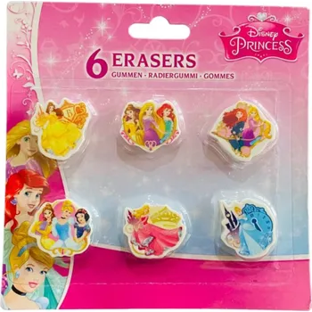 Pryž W&O Guma mazací PRINCEZNY 6 kusů