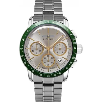 Hodinky Zeppelin 8878MB-5 Mens Watch New York Chronograph 40mm 5ATM